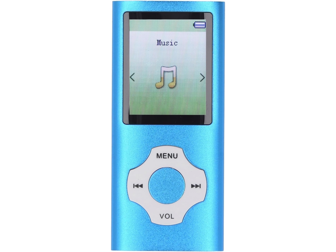 Reprodutor de MP3/MP4 Bluetooth de 32 GB, reprodutor de música portátil ultra potente para crianças com cartão de memória pequeno e redução de ruído.
