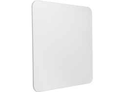 Mousepad Com Superfície Lisa E Design Ergonômico Em Vidro Transparente.