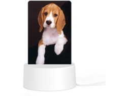 Ovely Luminária Noturna Beagle Cães, Durável, Resistente À Ferrugem, Lâmpada Led Prático Banheiro, Corredor E