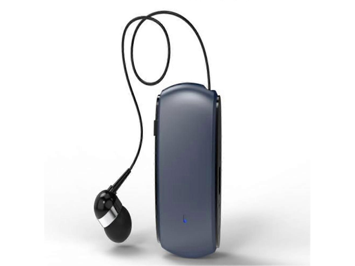 Fone de Ouvido Bluetooth K68 com Lapela Retrátil, Entrada para Cartão, Clipe de Orelha Único e Reprodutor de Mp3 Azul TAISHENGDA