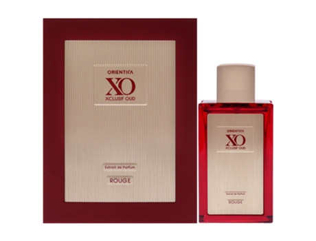 XO Xclusif Oud Rouge Extrait da ORIENTICA para unissex - spray EDP de 2 onças