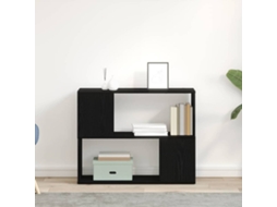 Vidaxl Conjunto De Móvel De Tv 80 X 24 X 63 Cm Carvalho Preto