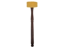 Omni mazo de Cucharón Cantante de Madera Premium Práctico para Yoga Y Meditación Color Amarillo 28x6,7x6,7cm Amarillo