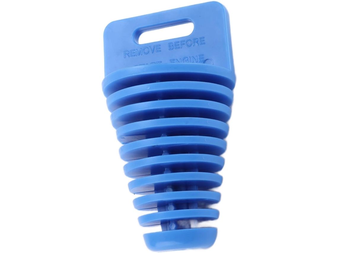 Tampão De Borracha Para Escapamento Motocicleta Anggrek, Ideal Para Lavagem E Vedação De Escapamentos Motocicletas
