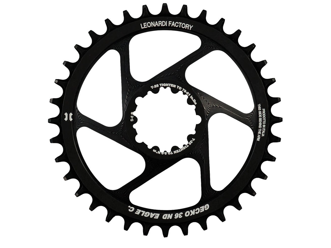Anel de Corrente Gecko Sram Gxp S6 Preto 32Tleonardi Racing