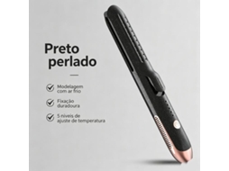 Alisador e Modelador 2em1 Ar Frio Proteção 5 Níveis Temperatura Uso Doméstico para Todos os Tipos de Cabelo STELASPLEN