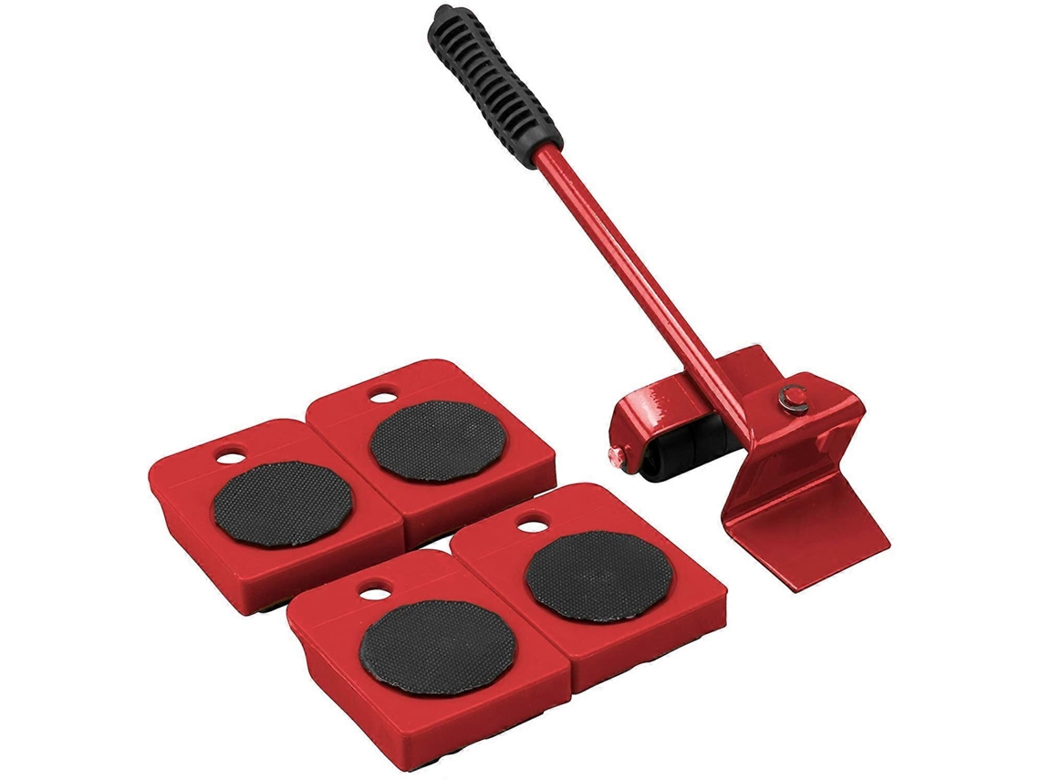 Kit De Mudança De Móveis Com Elevador De 150kg E 4 Rodas De 34cm, Ideal Para Mover Sofás, Armários E Mesas Com Facilidade
