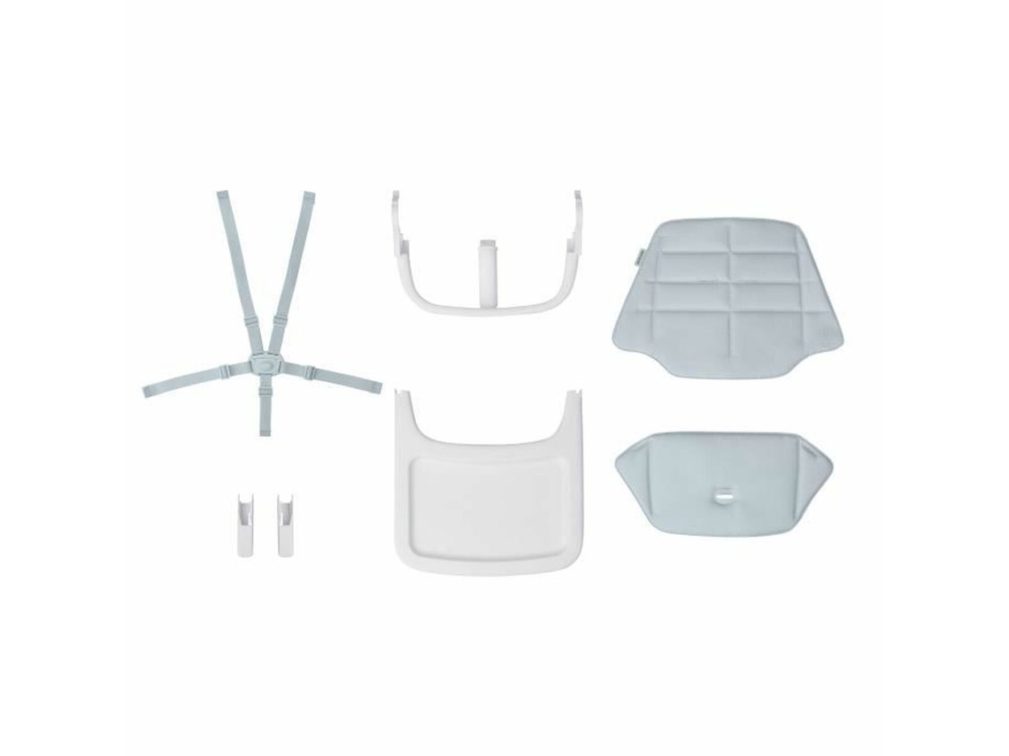 Kit de bebé e criança Nesta MAXICOSI kit de acessórios incluindo bandeja, barra em T e arnês, a partir de 6 meses Beyond Sky Grey