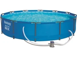 Piscina Tubular BESTWAY Steel Pro (6473l - 366mx76cm)