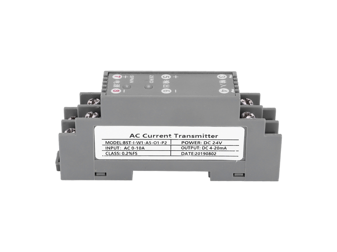Transmissor de Corrente HKJ 24V para Transdutor de Blocos de Terminal