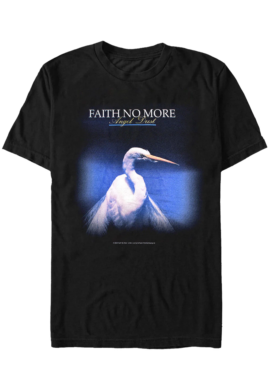 Size:l Rockinstone Faith No More - New Angel Dust - T-shirt Unisex Adults