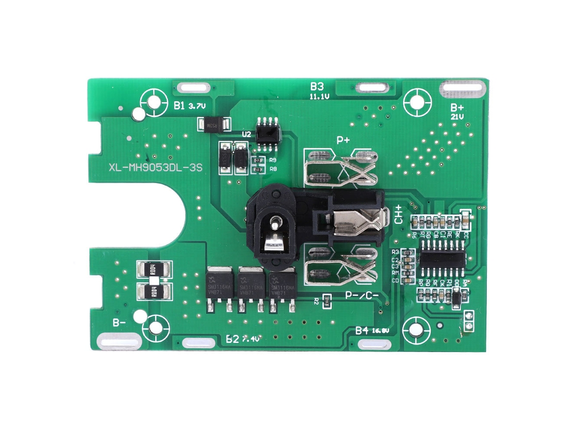 Laxiscreed Placa De Proteção Para Bateria De Lítio Até 5 Células E Fonte 21v
