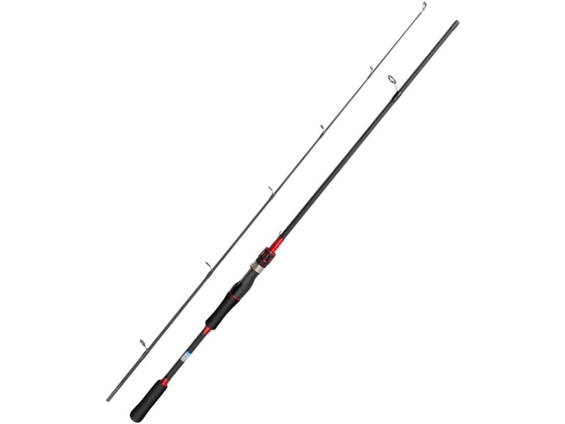 1,8 M 1,65 Vara Pesca Arremesso Fibra Água Ideal Fácil Montar