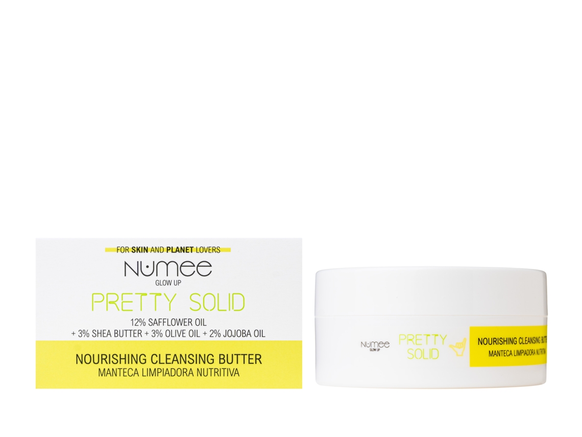 Manteiga de Limpeza Facial NUMEE Glow Up Pretty Solid (90 ml)