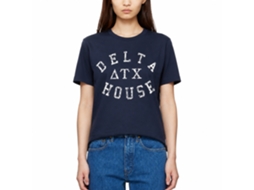 Rockinstone Animal House Movie Delta House Navy Adult T-shirt Size:xl