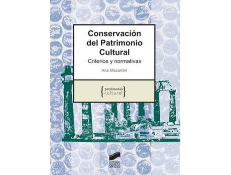 Livro Conservacion Del Patrimonio Cultural - de Vários Autores