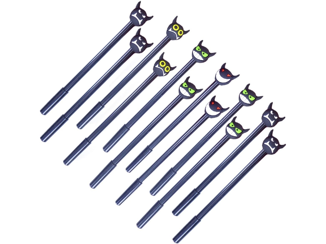 12 Caneta de Tinta Gel, para Desenho Artístico, Canetas Coloridas de Desenho Animado CHABERLU