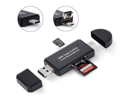 Leitores De Cartão De Memória Externo Viewtek Rd320 Leitor Gravador De Cartão Sd Micro Sd Para Portas Usb Micro Usb 67837 Zisonix