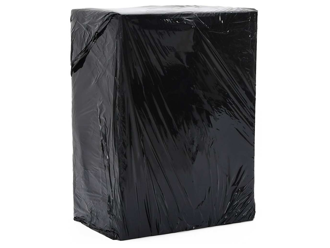 Vidaxl Película Extensível 2 Unid Preto 20 Μm 50 Cm X 300 M