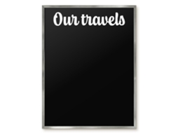 Magnetic Board For Wall Our Travels For The Bedroom Espelharte (60x80 Cm)