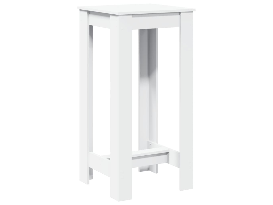 Mesa de Bar Derivados de Madeira Branco MAISON EXCLUSIVE (51x50x103,5 cm)