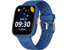 Smartwatch Infantil Azul 1,8 Pol Fitness Pedômetro Batimentos Sono Ip68 Jogos para 5 a 16 Anos ZYBLSSBB