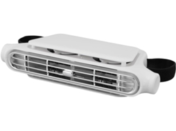 Ventilador De Resfriamento Para Assento Carro Sem Lâminas, Ajustável, Alimentado Por Usb, Para Encosto De Cabeça, Com