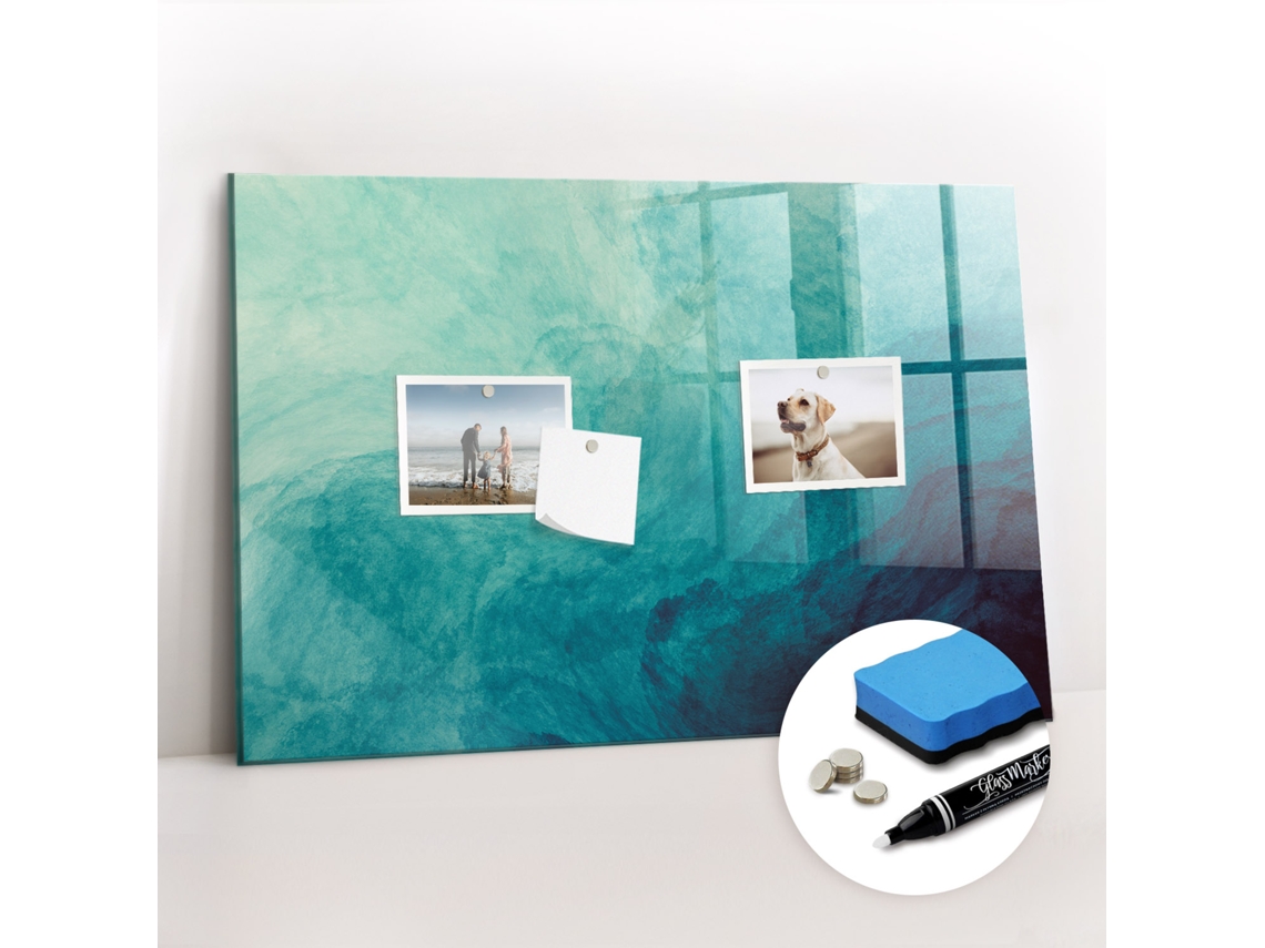 Quadro Magnético Decorativo Abstração Profundidade Para O Quarto Das Crianças Espelharte (60x40 Cm)