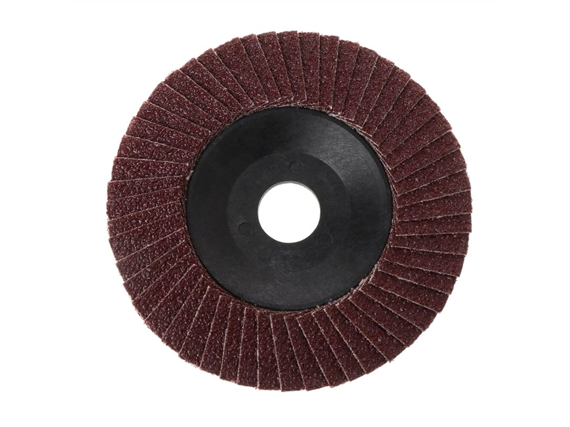 Disco De Lixa 100mm Para Polimento E Desbaste, Com Troca Rápida, Compatível Com Esmerilhadeiras Angulares De Grão 80