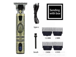 Máquina De Cortar Cabelo T9 Profissional, Barbeador Elétrico, Máquina De Cortar Cabelo Masculina Recarregável Via Usb, Aparador De Cabelo Para Ho