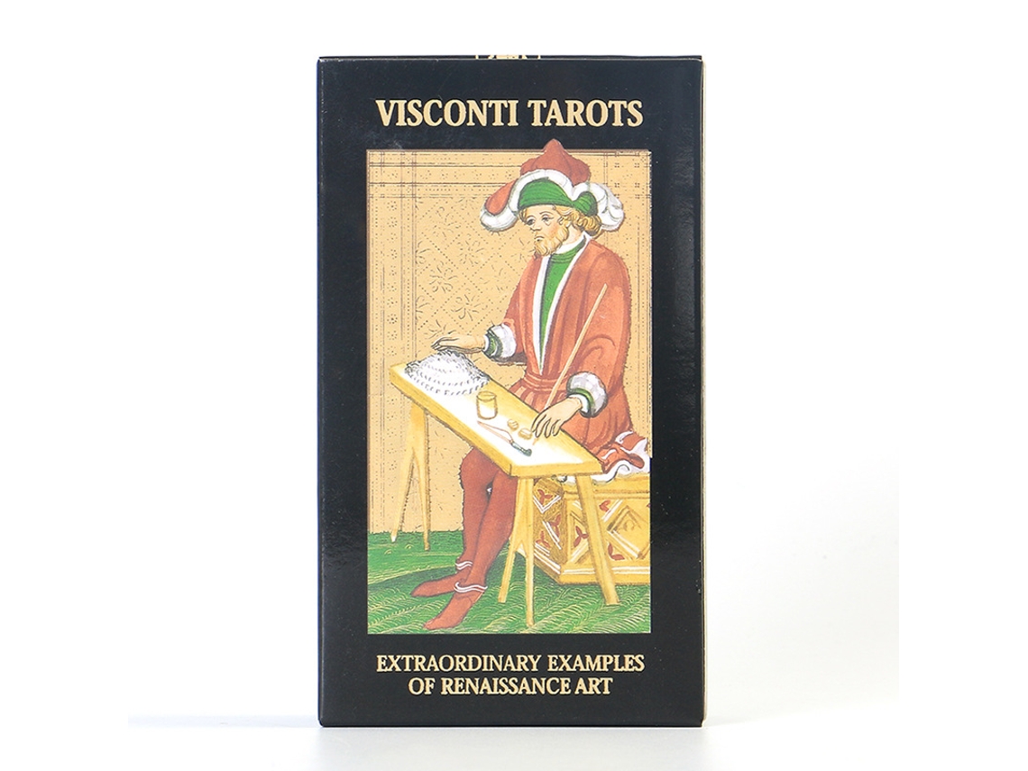 O Novíssimo Jogo De Tabuleiro Visconti Tarot Em Inglês, Com 80 Cartas Interativas.