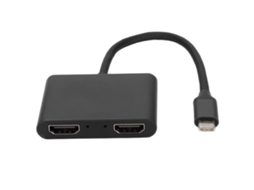 Adaptador Usb c para Dual Hdmi EOOCOO (saída Dual Hdmi 4k60hz)
