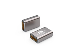 Adaptador Para Hdtv 8k, Com Revestimento Em Alumínio De Alta Definição E Conector Hdmi Fêmea Para Hdmi.