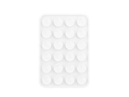Suporte de Silicone com Ventosas para Telemóvel NOVOTECK Ac 09, Branco