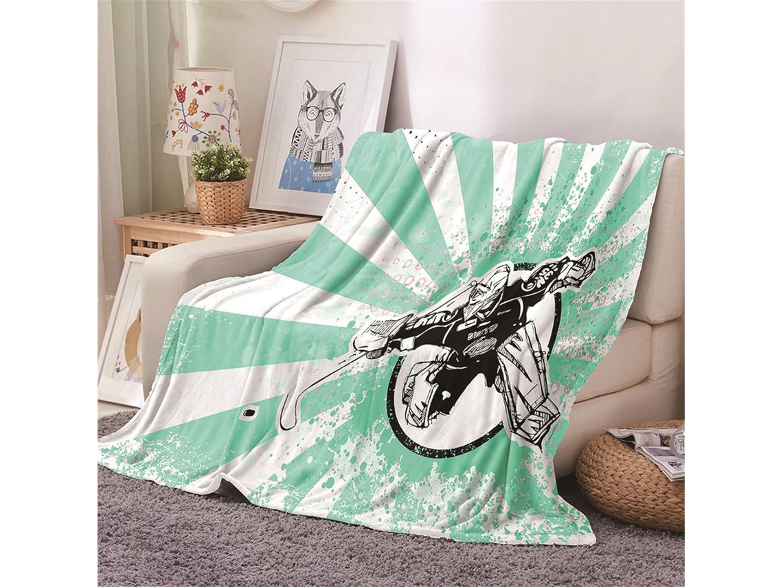Manta de Flanela Fansu Estampa 3d Quente e Macia em Microfibra Ideal para o Inverno Perfeita Cama Ou Sofá Adeq