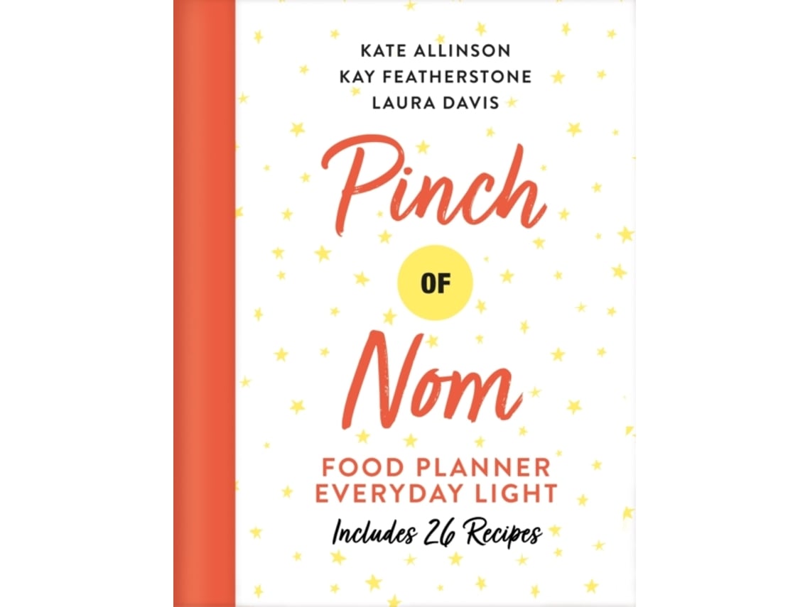 Livro pinch of nom food planner: everyday light de kay allinson