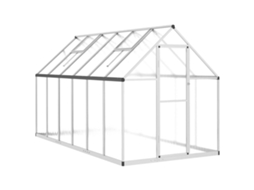 Greenhouse, Greenhouses Vidaxl Prateado Alumínio (334 X 169 X 195 Cm)