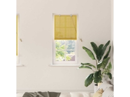 Vidaxl Estores De Rolo Amarelo 60 X 220 Cm Bambu