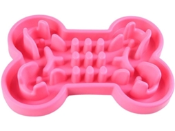 Tigela de Silicone Saudável para Ração de Cães, Ideal para Alimentação Lenta e Viagens com Sistema Antiderrapante AQUAFORGE