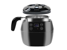 Kit Para Fazer Velas, Fundidor De Cera 1000ml, Panela Para Cera Com Controle De Temperatura Preciso Negro