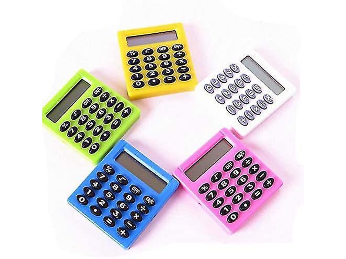 Calculadora, 5 Peças, Mini Calculadora Eletrônica Portátil De 8 Dígitos Para Educação Matemática, Uso Básico De Escritório Slowmoose