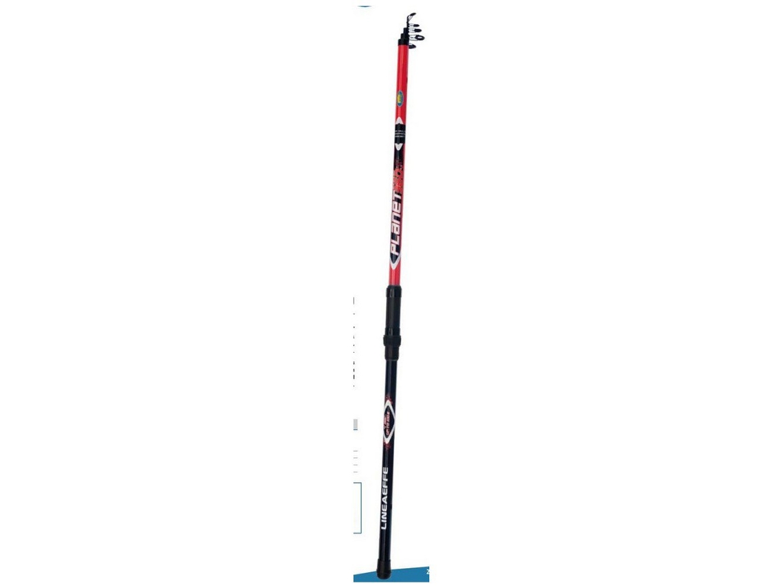 Vara Telescópica de Surfcasting Planet Advanced Prateado 4.20 M / 100 Glineaeffe