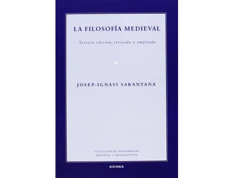 Livro La filosofía medieval de Josep-Ignasi Saranyana Closa (Espanhol)