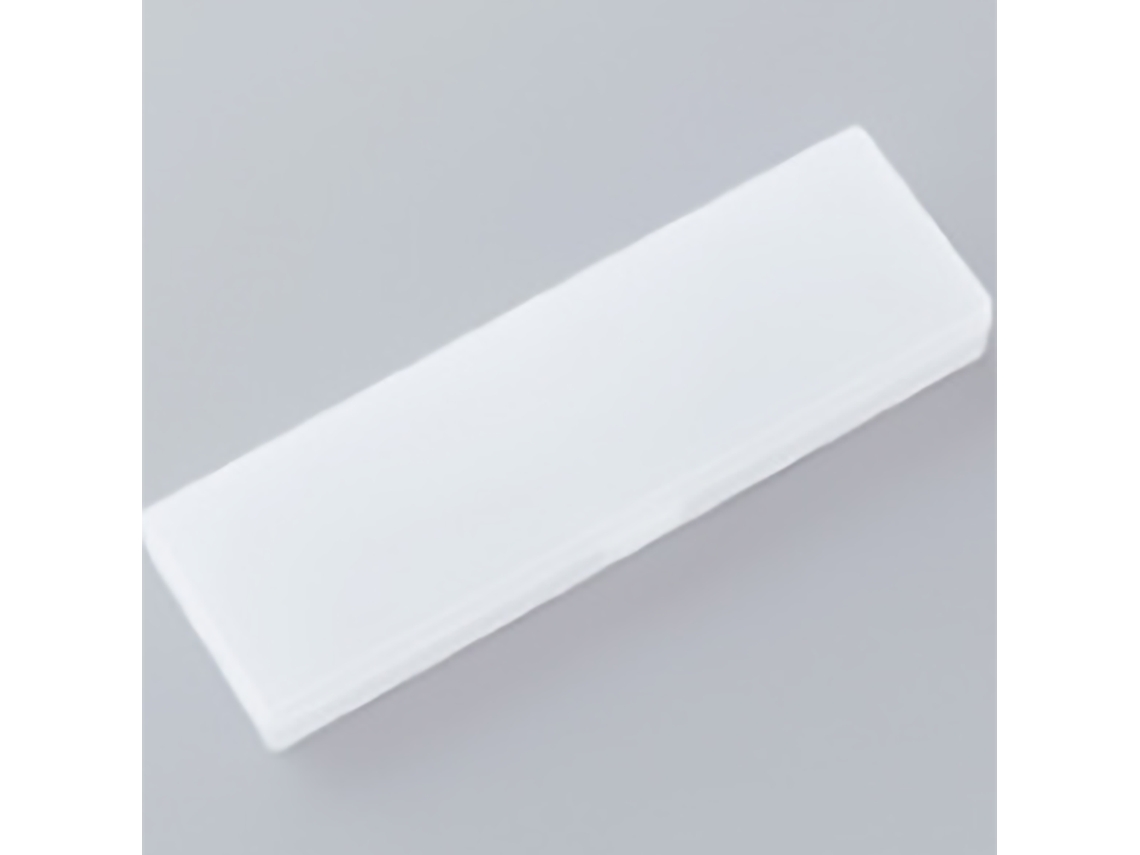 Estuche De Plástico Translúcido Mate Mini Para Lapices Y Bolígrafos Estuche Escolar Blanco