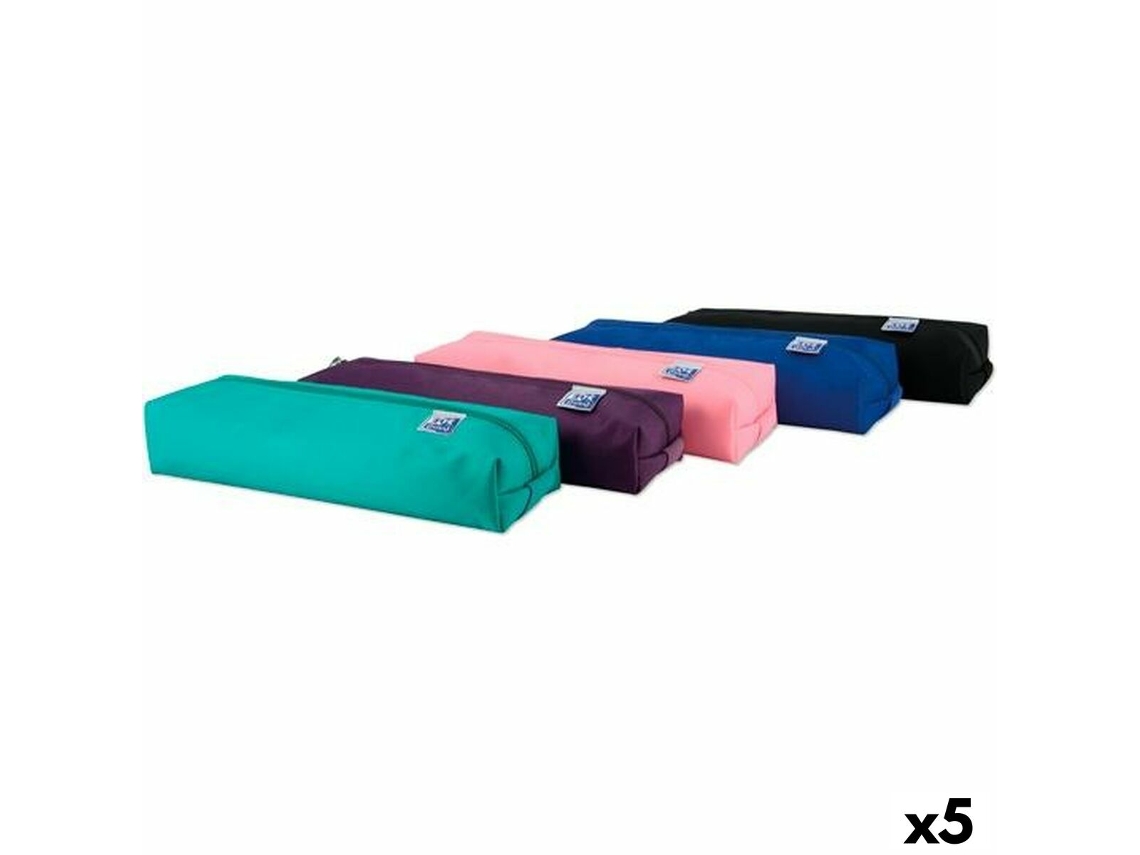Estojo Escolar OXFORD Kango Teens Multicolor 22 X 7 X 35 Cm 5 Unidades