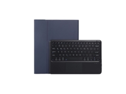 Capa de Teclado Bluetooth para Ipad Pro 132024 Teclado Touch Magic Keyboard ,português, Azul Escuro e Preto XIAOMOYU