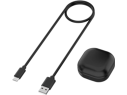 Caixa De Recarga Para Fones De Ouvido Bateria De Alta Capacidade 600mah Estação De Carregamento Cabo