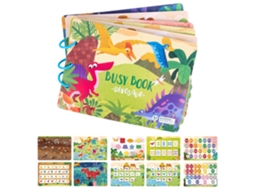 Ats libro Ocupado Dinossauro Temas Animais Atsividades Educatsivas Crianças Brinquedos Sensoriais Presentes Meninos Meninas