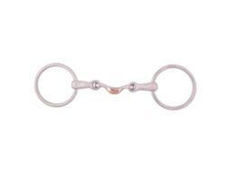 Snaffle de Anel Solto de Articulação Dupla Magic System 14 Mm Prateado 12.5 Cmpessoa