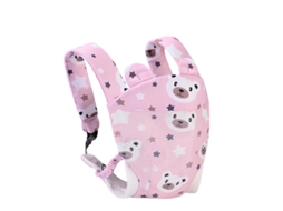Porta bebês Versátil, Respirável e com Tamanho Ajustável, Indicado para Bebês de 3 a 18 Meses, Cor Rosa CZHHMART